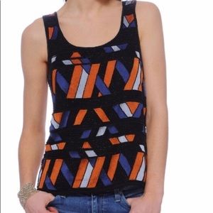 Beaded Scoop Neck Tank